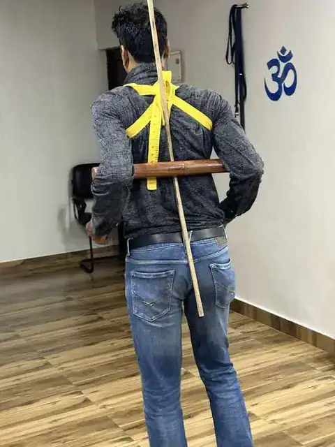 Posture correction vertical